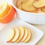 Citrus Soaked Apple Slices